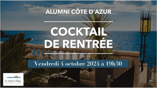 Cocktail de rentrée - Alumni Grandes Écoles Côte d'Azur - Monaco