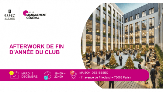 Afterwork de fin d'année du Club