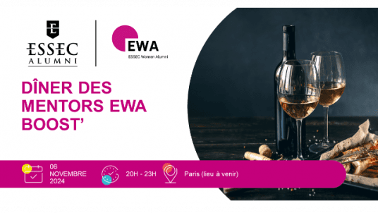 Diner des Mentors EWA Boost' ~ Mercredi 06 novembre