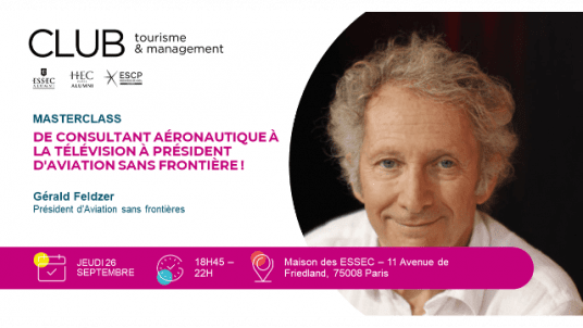 MasterClass avec Gérard Feldzer : de consultant aéronautique à la télévision  à Président d'Aviation Sans Frontière ! 