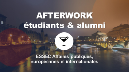 Afterwork Affaires publiques pour étudiants & alumni