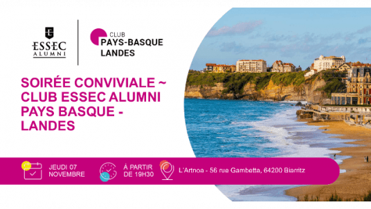 Soirée conviviale ~ Club ESSEC Alumni Pays Basque - Landes