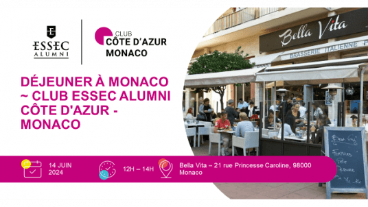 Déjeuner à Monaco ~ Club ESSEC Alumni Côte d'Azur - Monaco