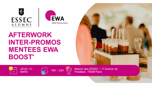 Afterwork inter-promos Mentees EWA Boost'