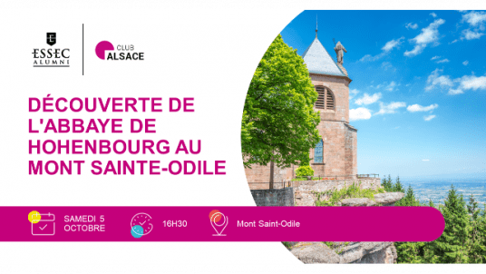 Découverte de l'abbaye de Hohenbourg au Mont Sainte-Odile 