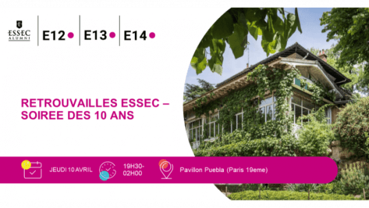 🎉 Retrouvailles ESSEC – Soirée des 10 ans 🎉