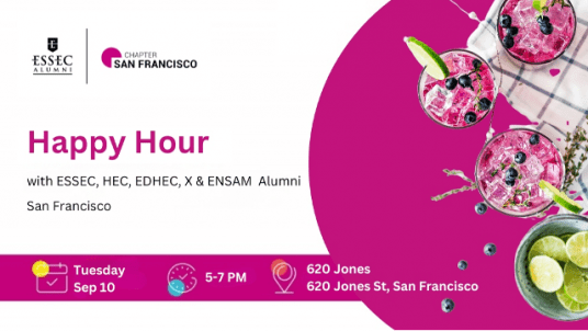 ESSEC San Francisco Alumni x HEC, EDHEC, X, ENSAM Happy Hour - Sep 2024