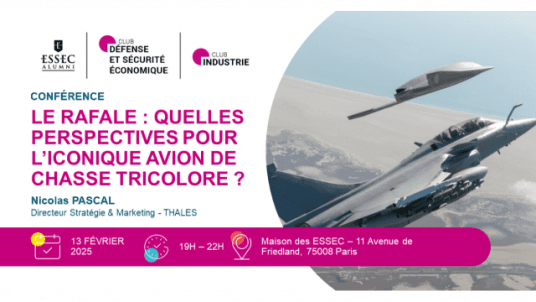 Conférence  ~ Le Rafale : quelles perspectives pour l’iconique avion de chasse tricolore ? 