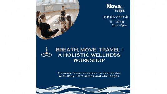 Breath, Move, Travel : A Holistic Wellness Workshop