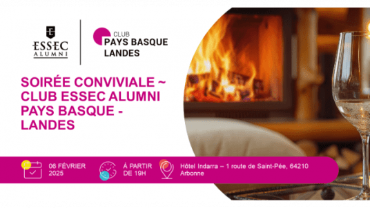 Soirée conviviale ~ Club ESSEC Alumni Pays Basque - Landes