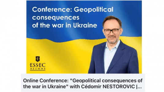 Online Conference: "Updates on geopolitical consequences of the war in Ukraine" with Cédomir NESTOROVIC