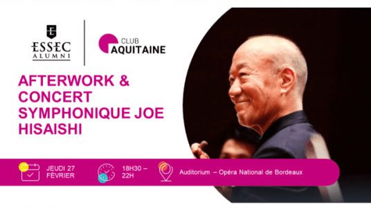 Afterwork & Concert symphonique Joe HISAISHI - Opéra National de Bordeaux