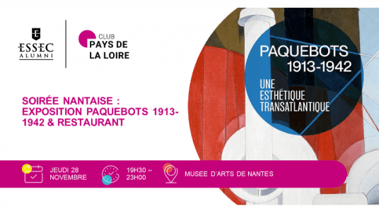 Soirée Nantaise  : Exposition  "Paquebots 1913-1942. Une esthétique transatlantique "