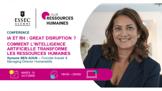 Conférence - IA et RH : Great Disruption ? Comment l’intelligence artificielle transforme les ressources humaines