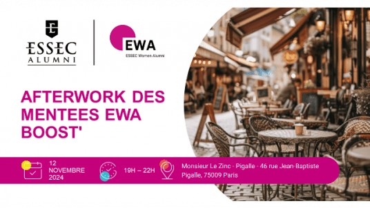 Afterwork des Mentees EWA Boost' ~ Mardi 12 novembre